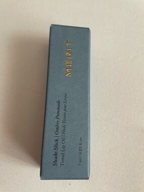 BNIB Merit Shade Slick Tinted Lip Oil - Marrakech